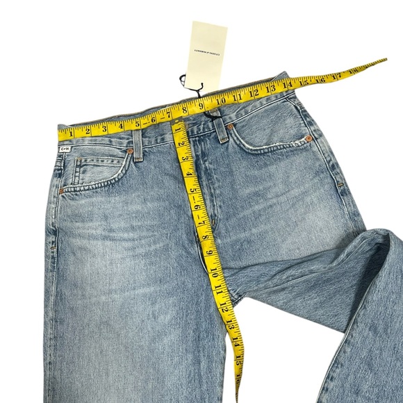 Citizens of Humanity Rosanna High Rise Wide Leg Jeans Horizon Wash Size 26 - Picture 5 of 9